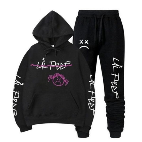 angry girl hoodie &amp sweatpants 1296 - Lil Peep Shop