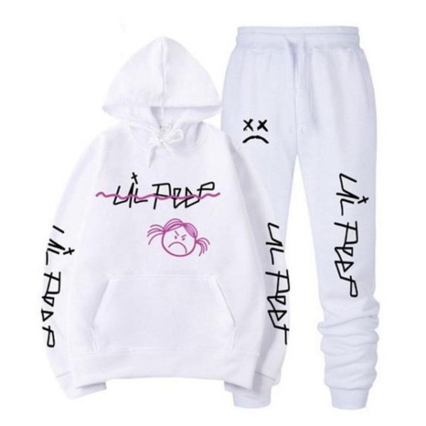 angry girl hoodie &amp sweatpants 7582 - Lil Peep Shop