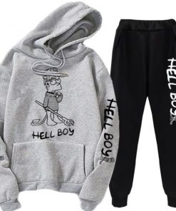 hellboy hoodie &amp sweatpants 7594 - Lil Peep Shop