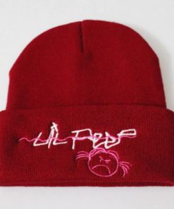 lil peep angry girl embroided beanie 3856 - Lil Peep Shop