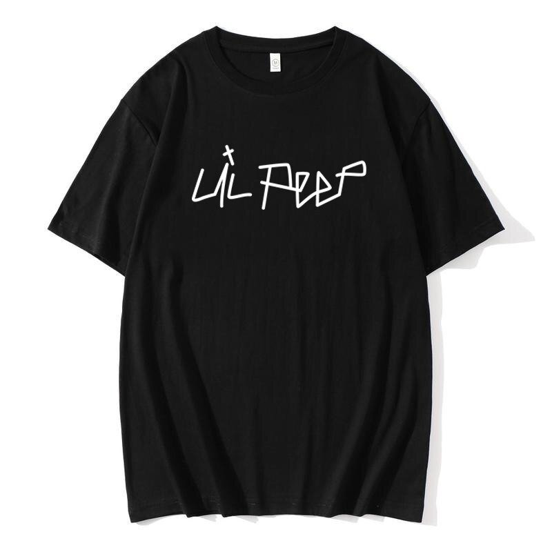 lil peep black t shirt 2448 - Lil Peep Shop